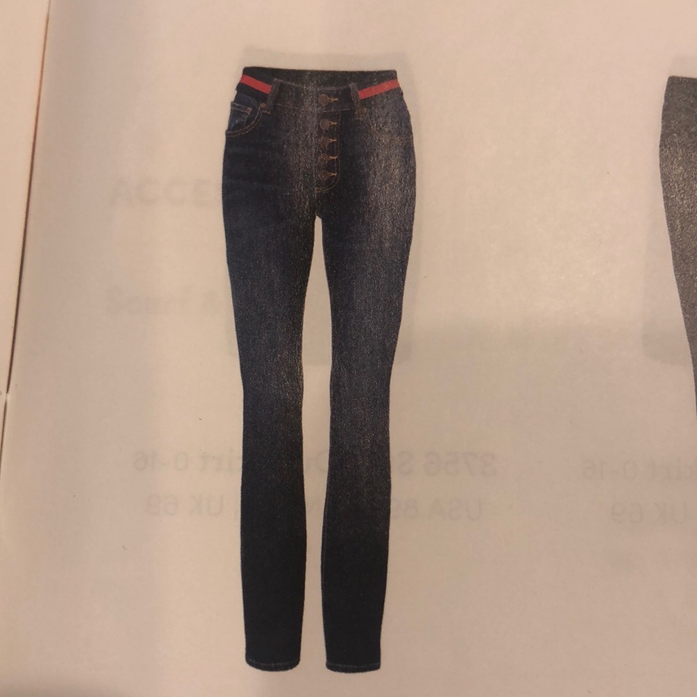 Cabi Button Fly Skinny Jeans